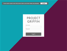 Tablet Screenshot of project-griffin.com